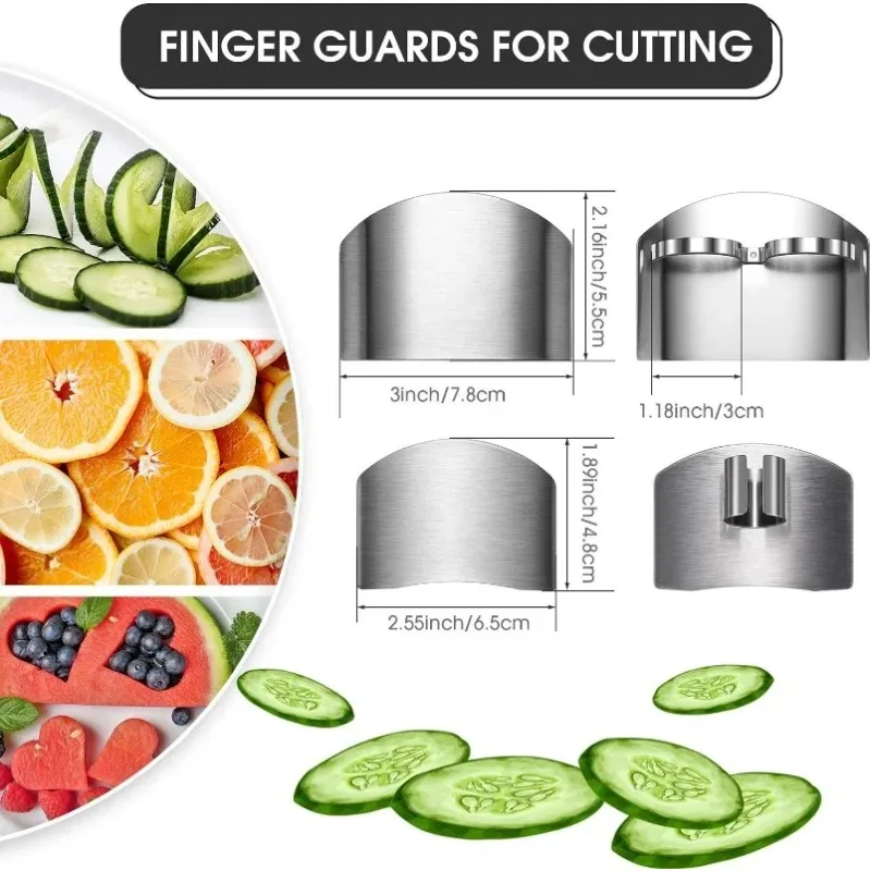 Kitchen Gadgets To Have - Защита для пальцев из нержавеющей стали,