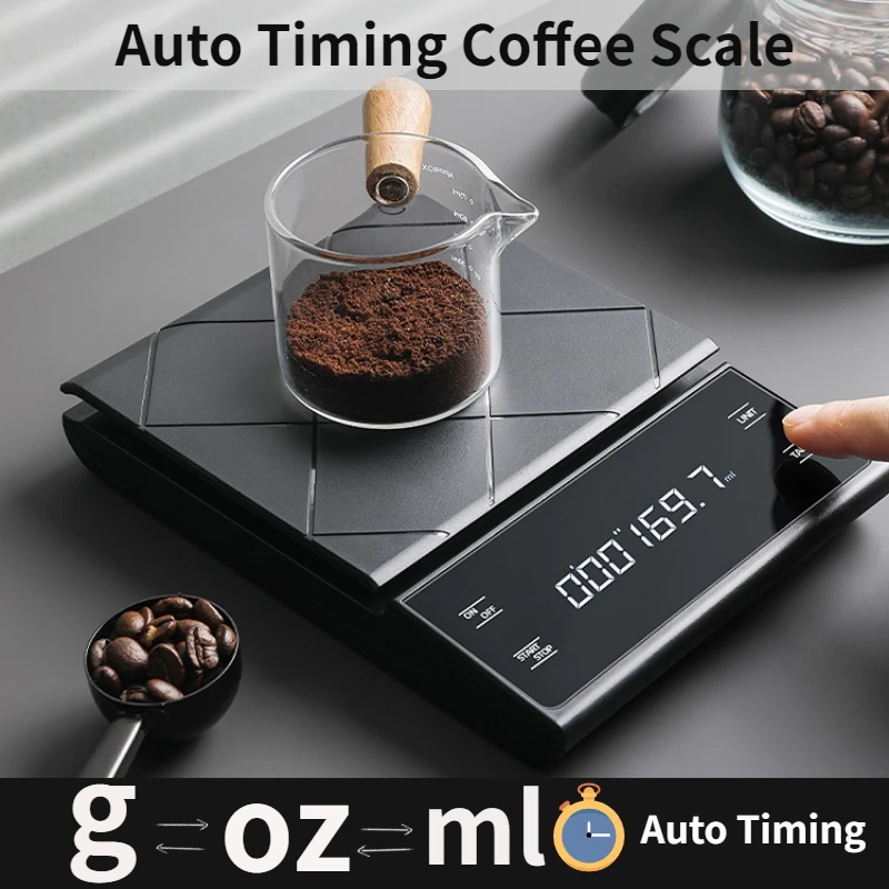 Kitchen Timer Digital - Кухонные весы для кофе с зарядкой