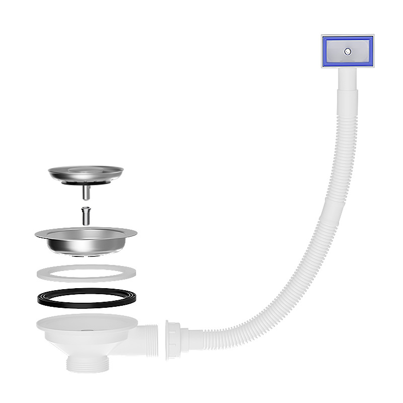 Stainless Steel Strainer - Комплект дренажных отходов 110 мм/114 мм,