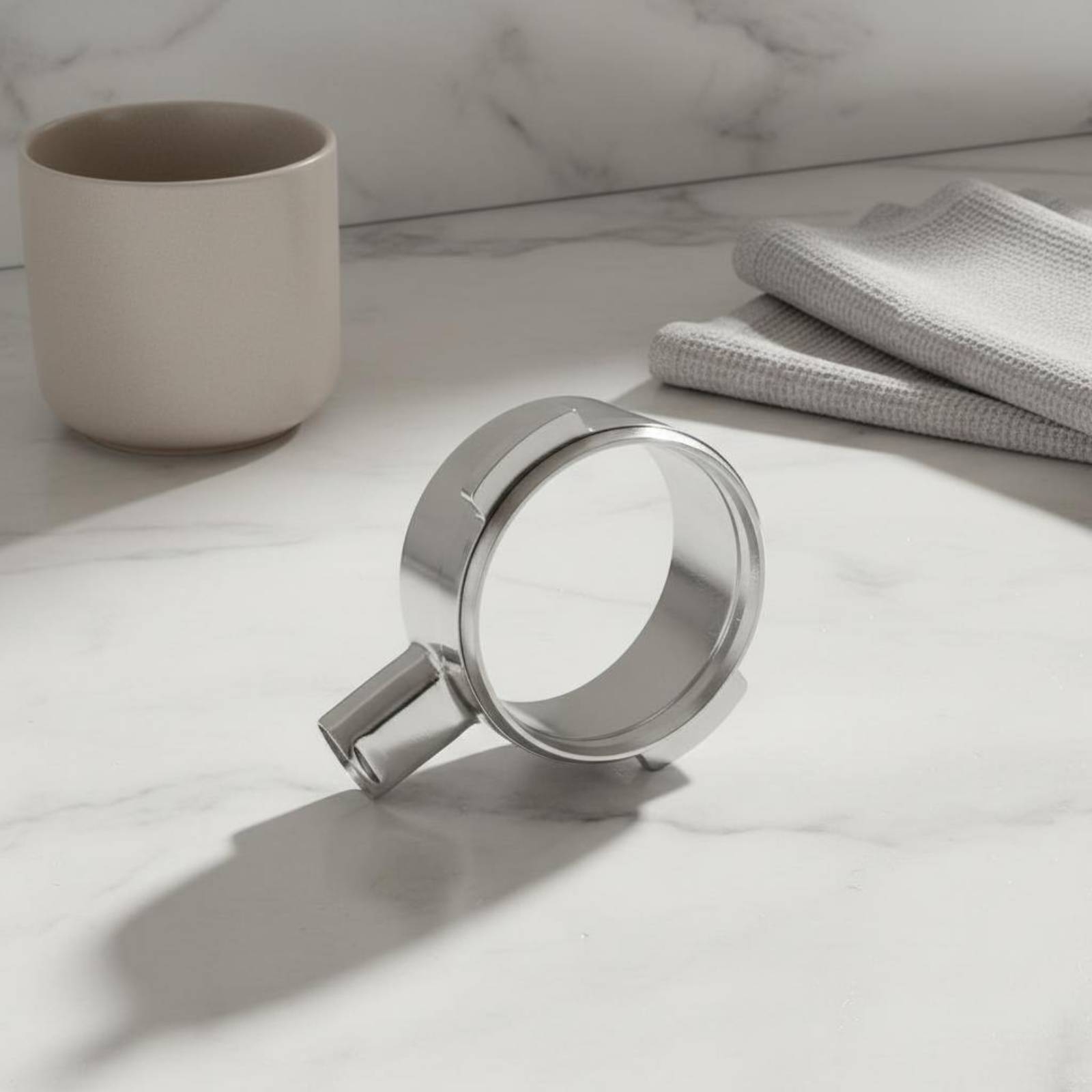 Stainless Steel Strainer - Бездонный портафильтр с тонкой полировкой, без