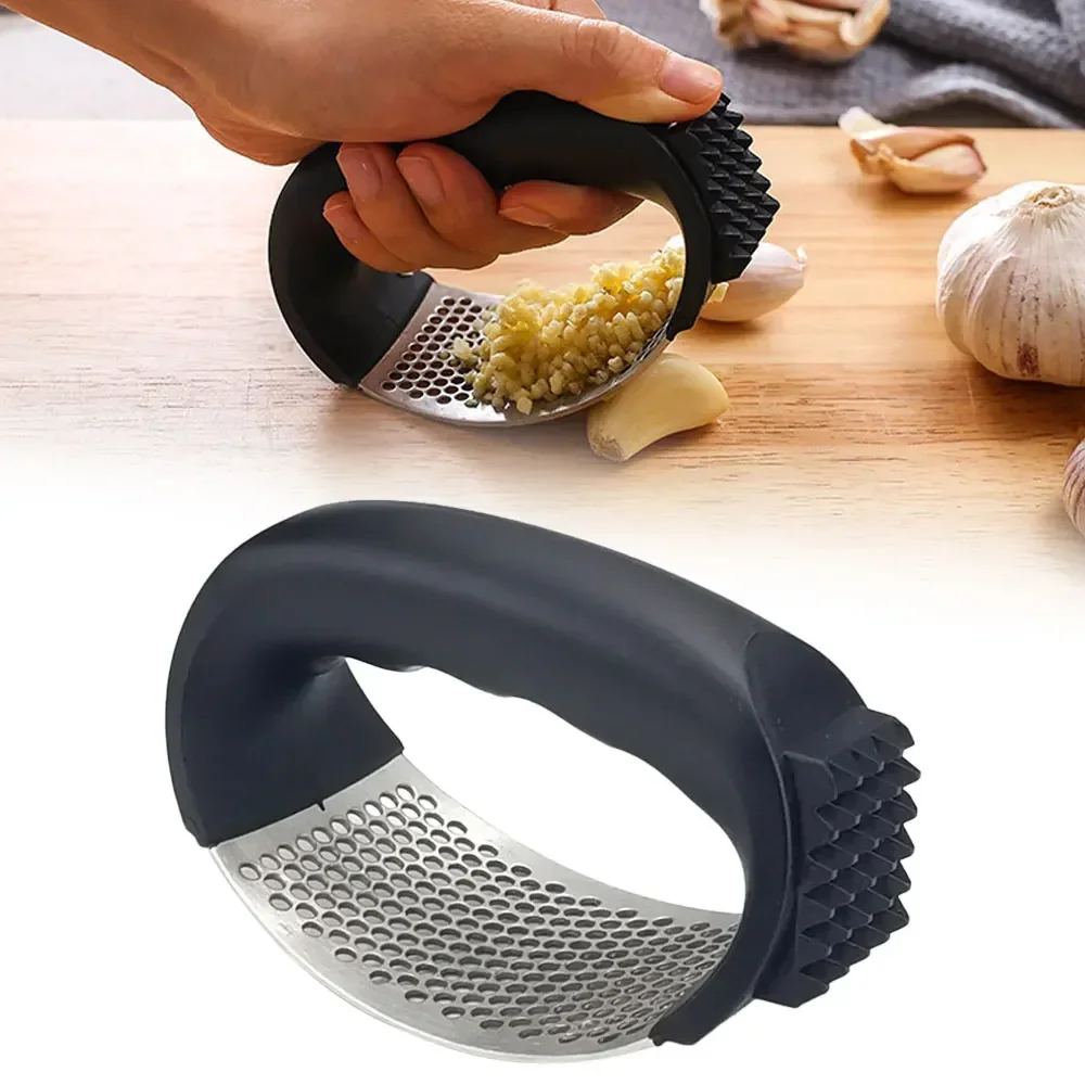 Manual Garlic Press - Прочный ручной измельчитель для чеснока из