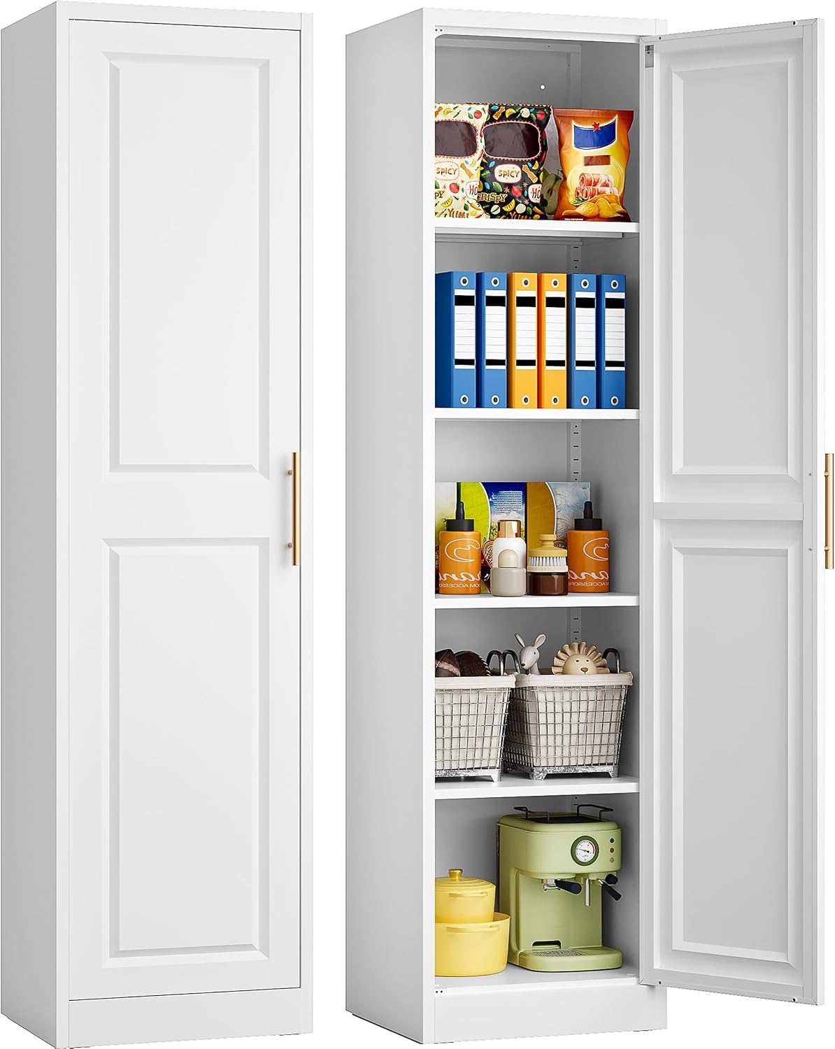 Kitchen Gadgets Storage - Высокий узкий шкаф для хранения с