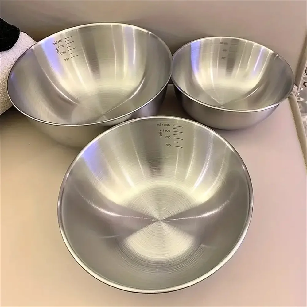 Kitchen Gadgets Storage - Набор из 3-х мисок из нержавеющей