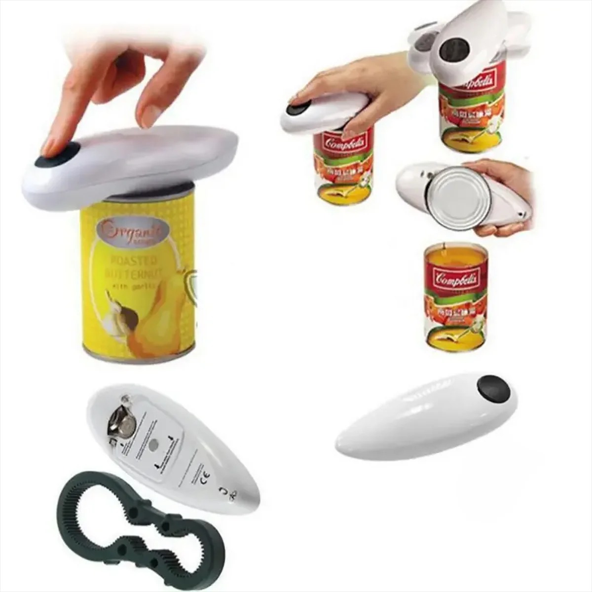 Electric Can Opener - Электрический автоматический открыватель банок высокой мощности,