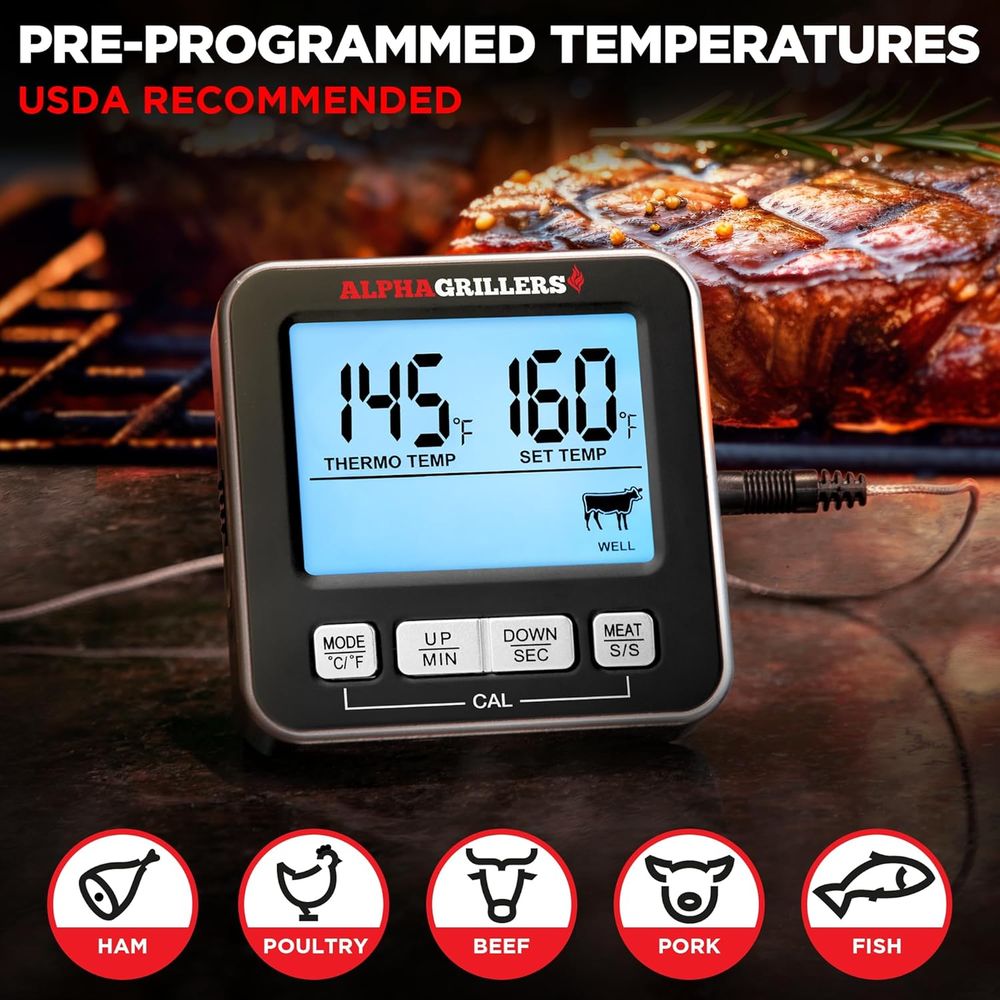 Цифровой кухонный термометр дл – обзор и цена Kitchen Timer Digital