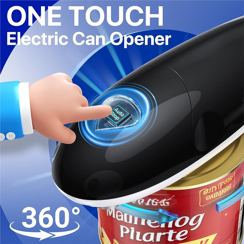 A006-Электрическая открывалка  – обзор и цена Electric Can Opener