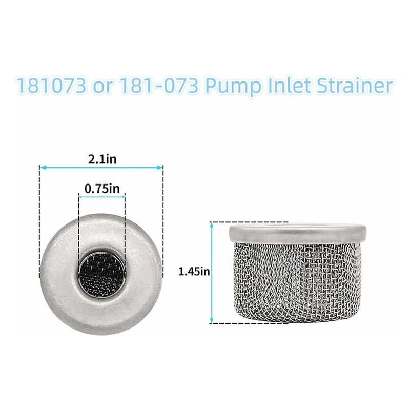 4 шт. 181073 или 181-073 Впуск – обзор и цена Stainless Steel Strainer