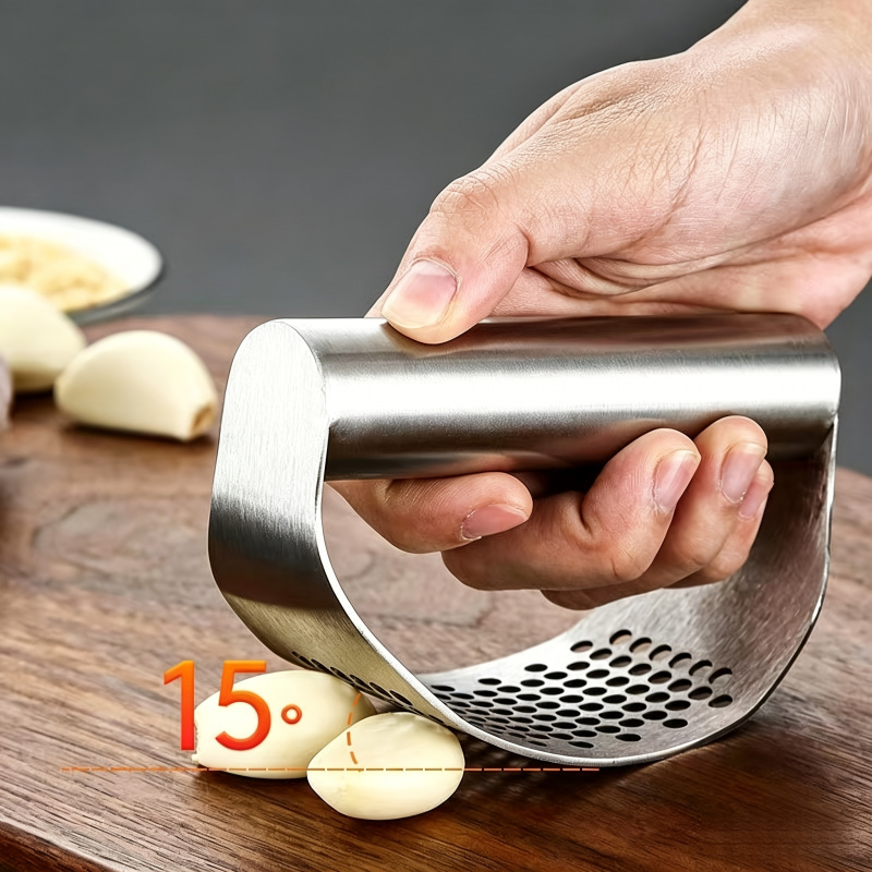 Пресс для чеснока из нержавеющ – обзор и цена Manual Garlic Press