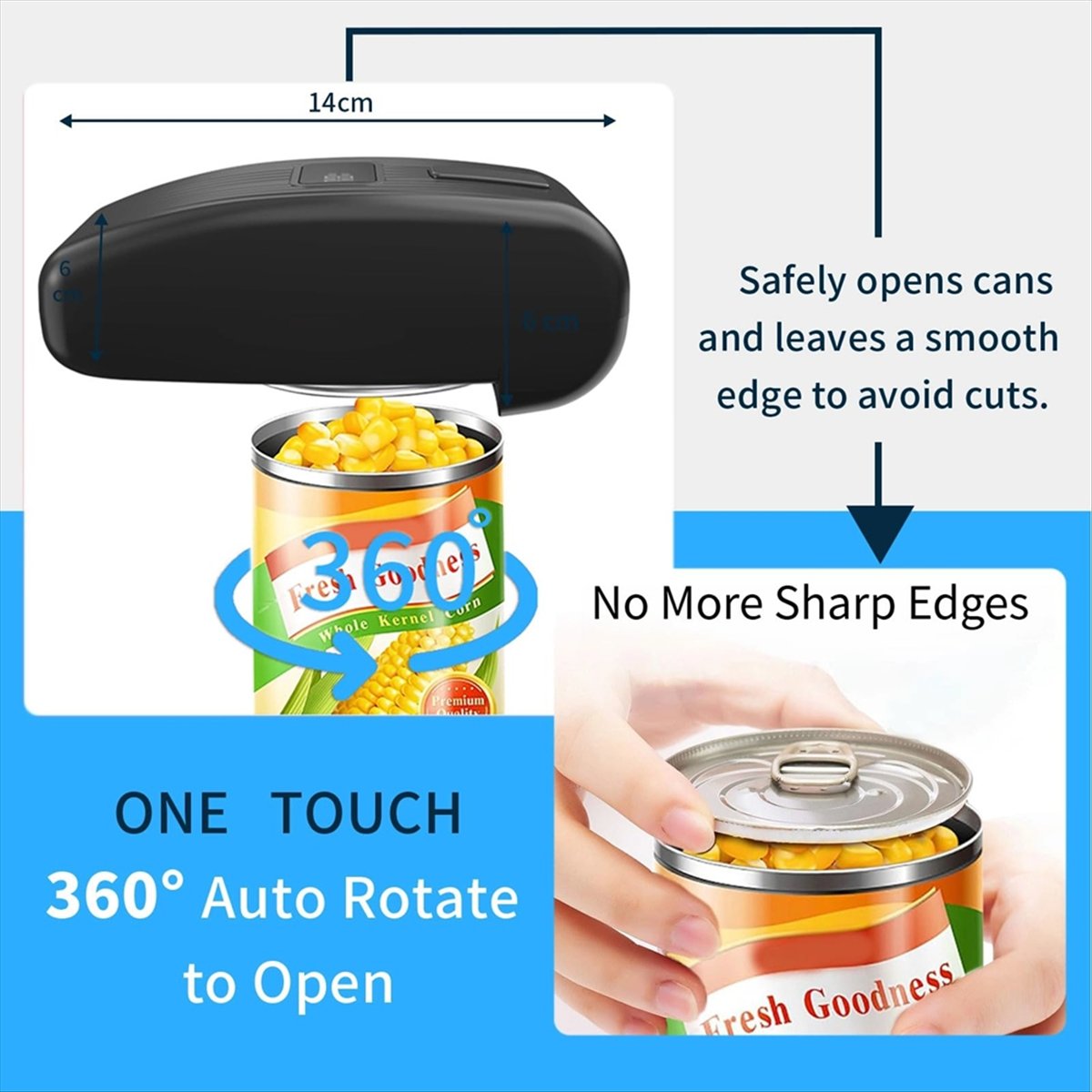 Электрическая открывалка для к – обзор и цена Electric Can Opener