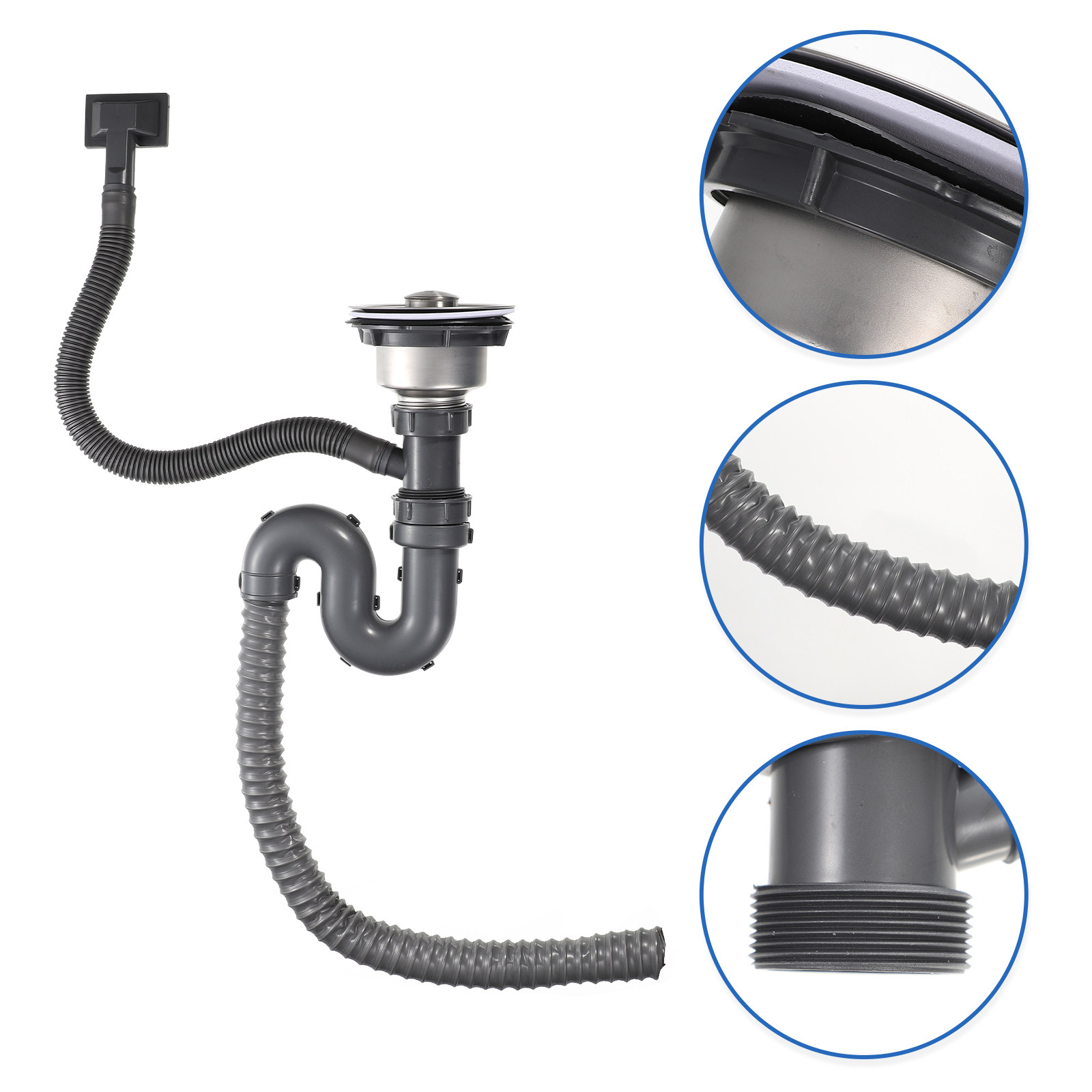 Выдвижной сливной шланг из нер – обзор и цена Stainless Steel Strainer