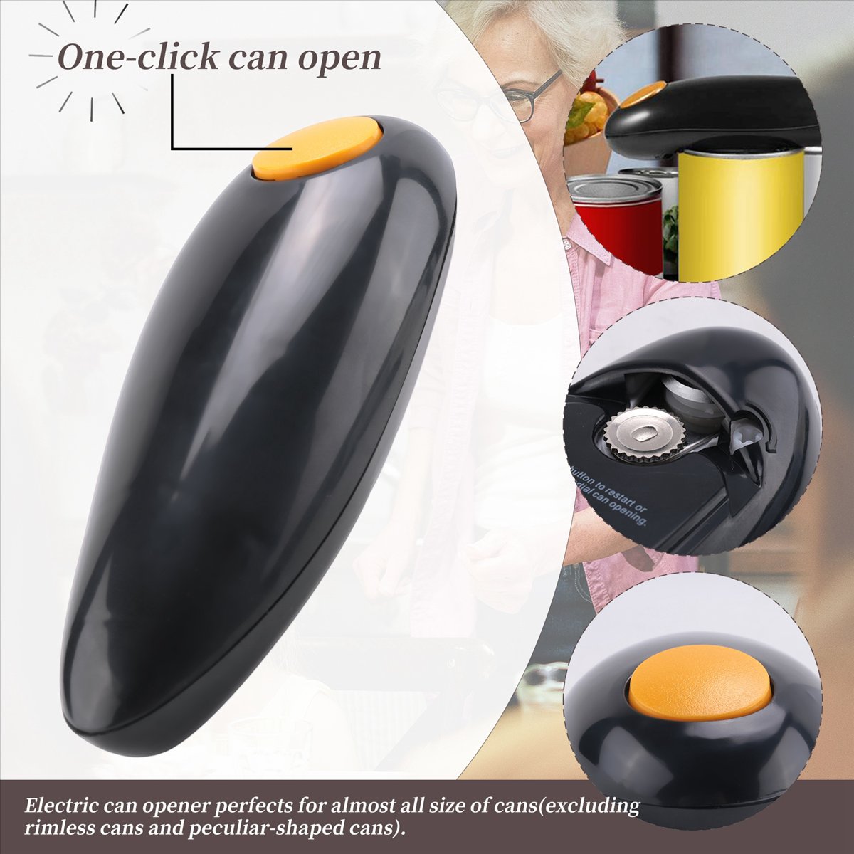 Электрическая открывалка для к – обзор и цена Electric Can Opener