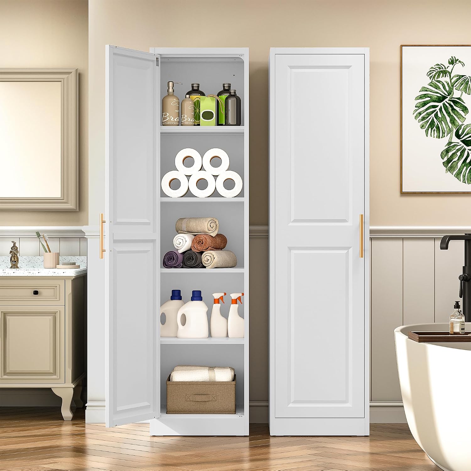 Высокий узкий шкаф для хранени – обзор и цена Kitchen Gadgets Storage