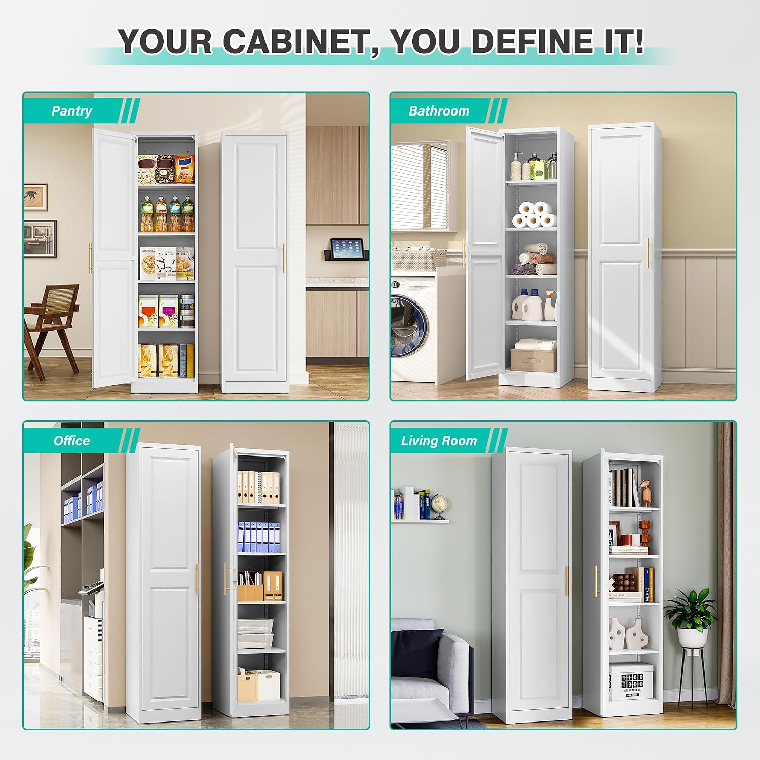 Высокий узкий шкаф для хранени – обзор и цена Kitchen Gadgets Storage