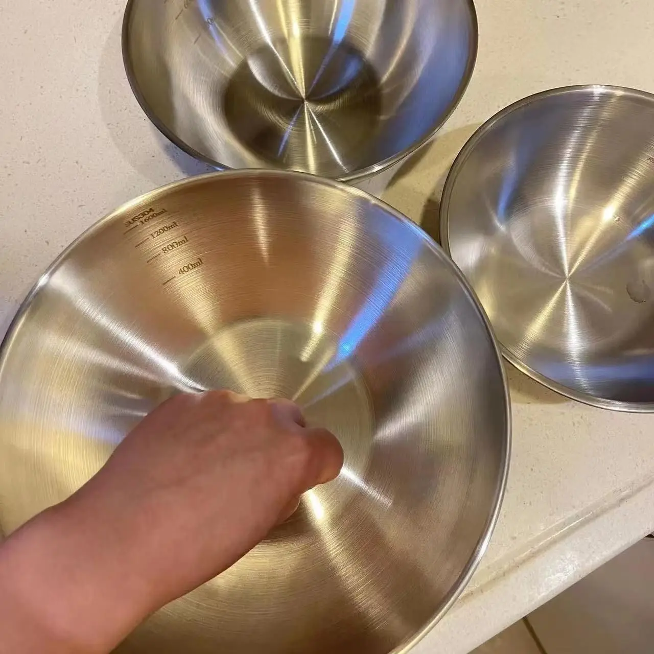 Набор из 3-х мисок из нержавею – обзор и цена Kitchen Gadgets Storage