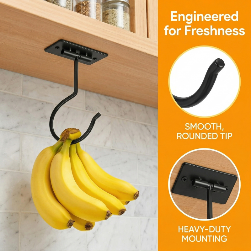 Черный металлический самоклеящ – обзор и цена Kitchen Gadgets Storage