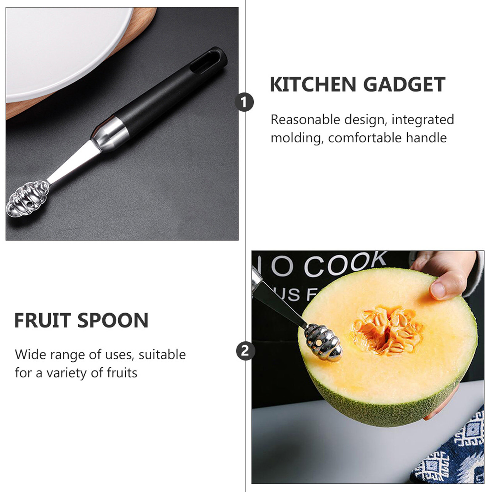 1 шт. Ложка для фруктов из нер – обзор и цена Kitchen Gadgets In